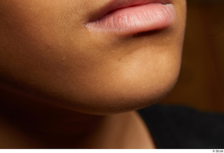 HD Face Skin Delmetrice Bell chin face lips mouth skin…